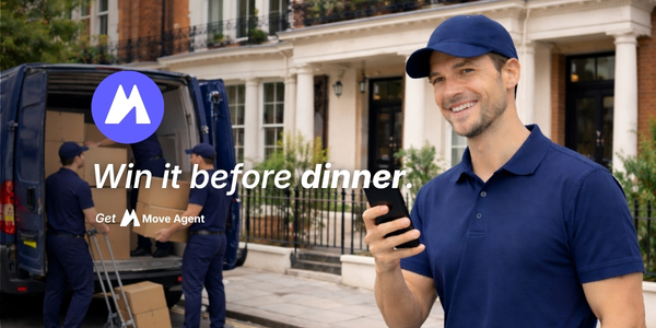 Win jobs before dinner with Move Agent for UK removals teams